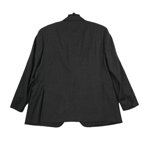 Canali Blazer Mens 42R Gray 100% Wool Made in Italy 2 Button Double Vent 4260 - Picture 4 of 16